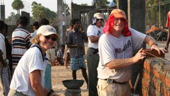 Jean Smith and her husband, the late Pat Smith, volunteered in India after 2004 tsunami