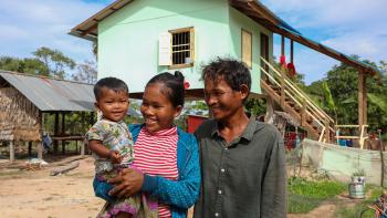 Family from Cambodia