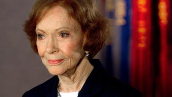 A headshot of Rosalynn Carter.