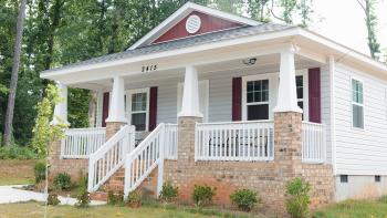 Craftsman style Habitat house