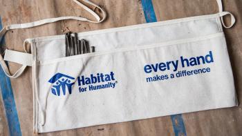 Habitat branded toolbelt