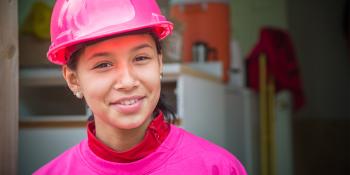 Habitat for Humanity International Women Build volunteer