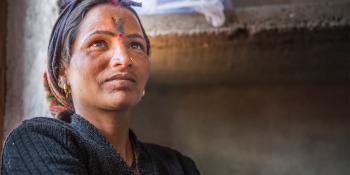 Portrait of a woman, India