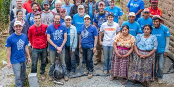 Guatemala trip group photo, Volunteer trip experience, Habitat for Humanity