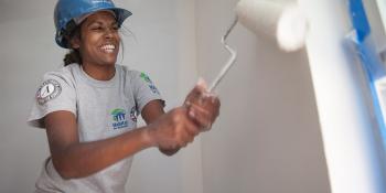 AmeriCorps paint U.S. Build-a-Thon
