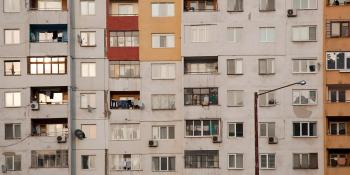Substandard apartment housing, Bulgaria