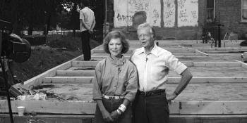 Jimmy and Rosalynn Carter Work Project Habitat for Humanity