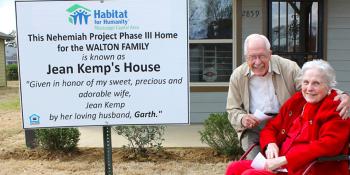 A gift of love builds a Habitat house in Mississippi, Habitat for Humanity