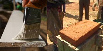 Habitat for Humanity home construction site