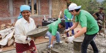 Skills to rebuild communities in Nepal