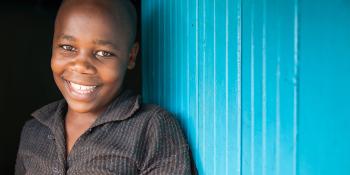 a child in Kenya