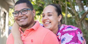 Habitat Homeowners Fanny and Fedy