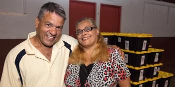 homeowners Lizette and Rafael