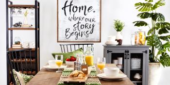 At Home supports Habitat for Humanity.