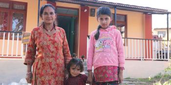 Dilaka rebuilt her house with Habitat Nepal after the 2015 earthquake