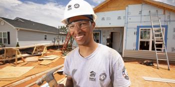 Habitat AmeriCorps member Jarell Howell