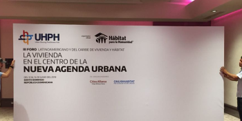 Evento organizado por Hábitat para la Humanidad, junto a Cities Alliance, ONU Hábitat