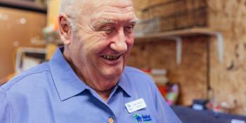 ReStore volunteer John Harris.