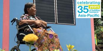 Cha-am is a Habitat homeowner who lives in Pathum Thani province, Thailand.