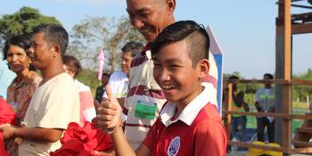 House dedication at Legacy Build, 13 Nov 2018, in Oudong, Cambodia