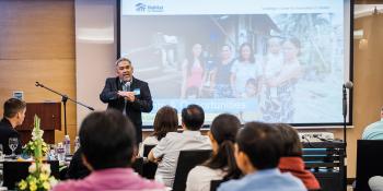 Terwilliger Center's Jessan Catre at a Philippine roundtable