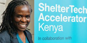 Text: ShelterTech Accelerator 