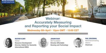 Webinar Measuring and Reporting Social Impact
