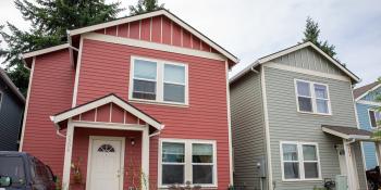 Two houses side by side.