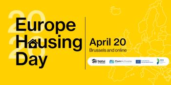 invitation for Europe Housing Day conference taking place April 20, 2026