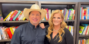 Garth Brooks and Trisha Yearwood announcing Carter Work Project 2023
