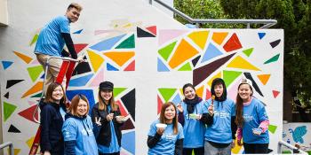 Hong Kong volunteers at launch of Habitat Young Leaders Build 2020