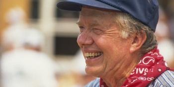 A headshot of President Carter.