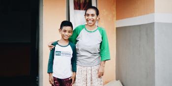 Indonesian mother and son, Project Kick-off