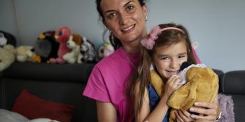 mother and daughter feeling safe in Poland