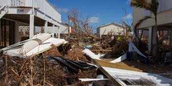 house destroyed after hurricane