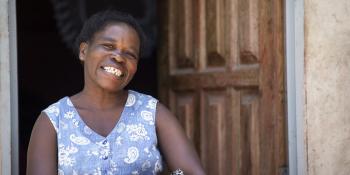 woman in zambia