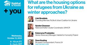 webinar on refugee housing