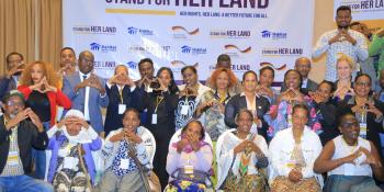 Stand for Her Land Ethiopia group photo