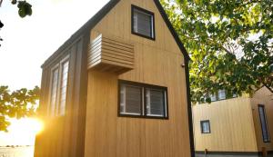 Modern bamboo home