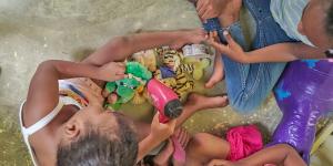 Nuestra iniciativa 100 mil pisos para jugar impacta en República Dominicana