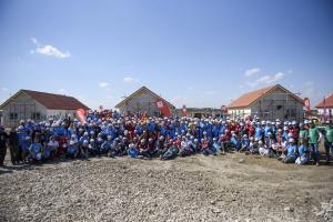 Building homes in Romania