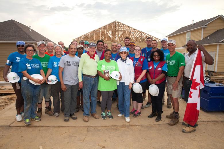 Carter Work Project 2016 Memphis house photos Habitat for Humanity