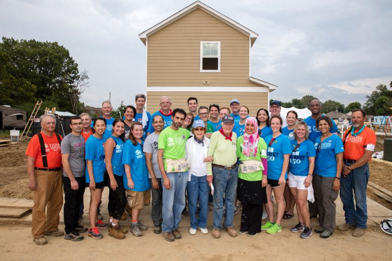 Carter Work Project 2016 Memphis house photos Habitat for Humanity