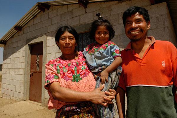Habitat for Humanity houses in Guatemala