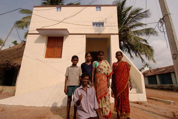 Habitat for Humanity house in India