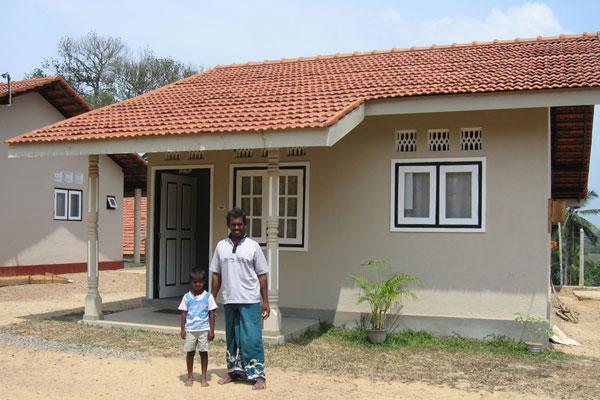 Habitat for Humanity house in Sri Lanka