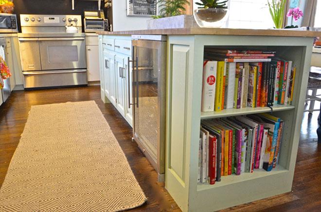 ReStore kitchen island makeover after photo