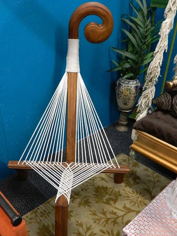 Vintage stair railing chair
