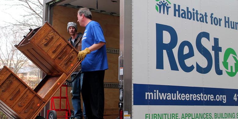 Milwaukee Deconstruction services by Habitat ReStore
