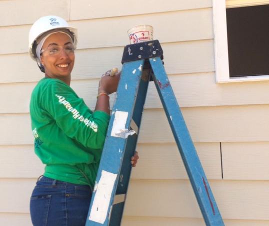 Habitat AmeriCorps member Diana Youssef